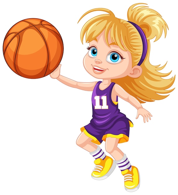 cartoon basketball cliparts 2024