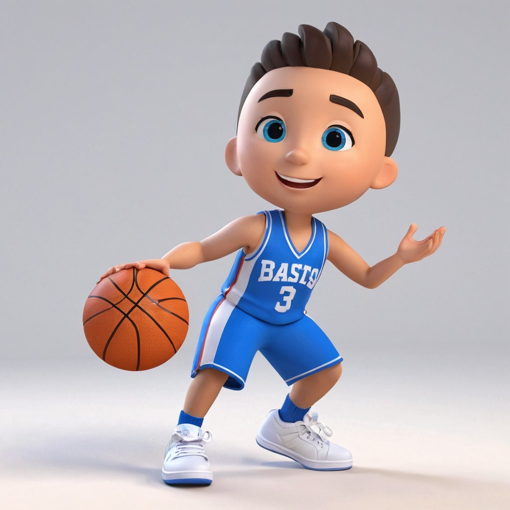cartoon basketball cliparts 2024