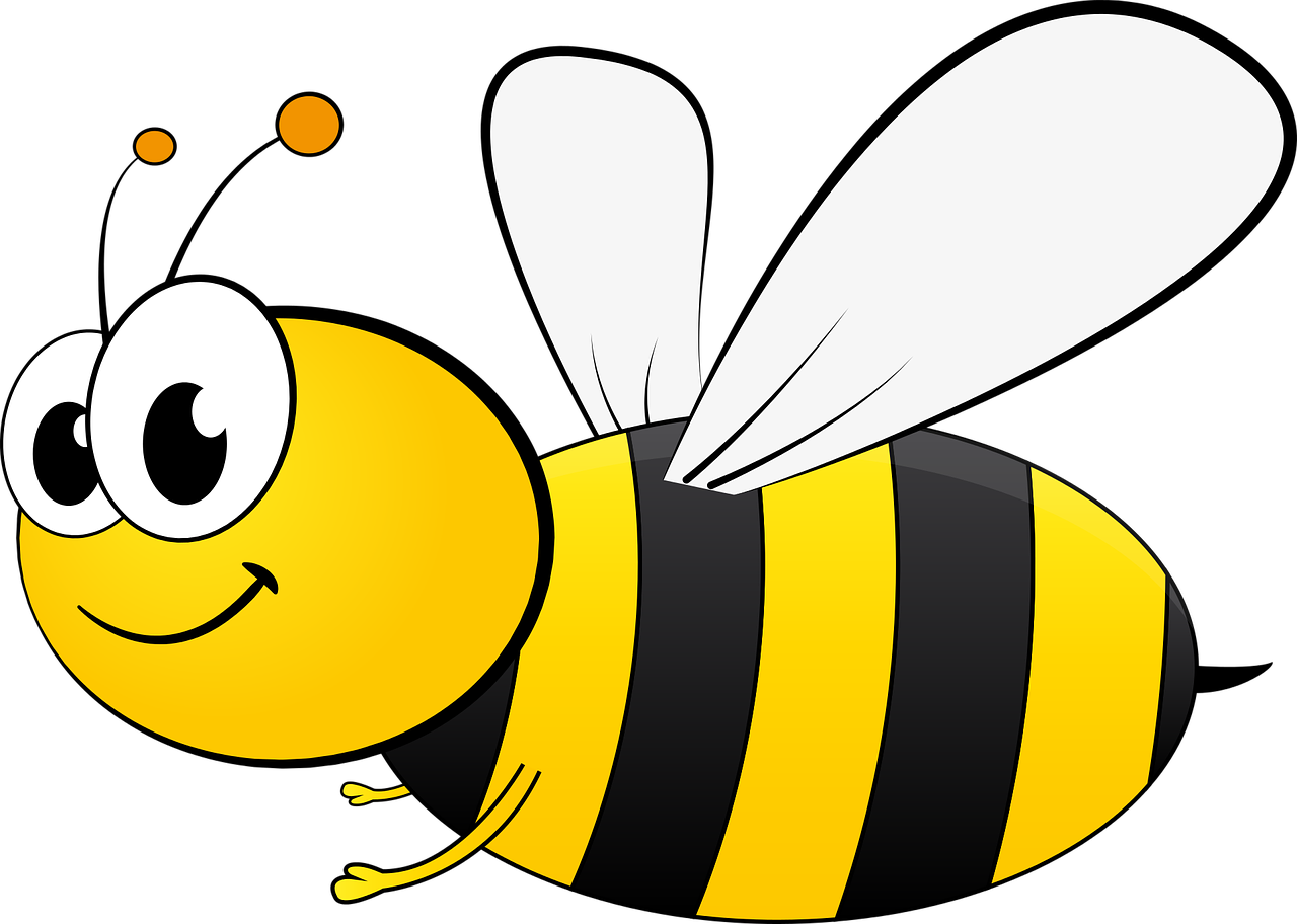 cartoon bees