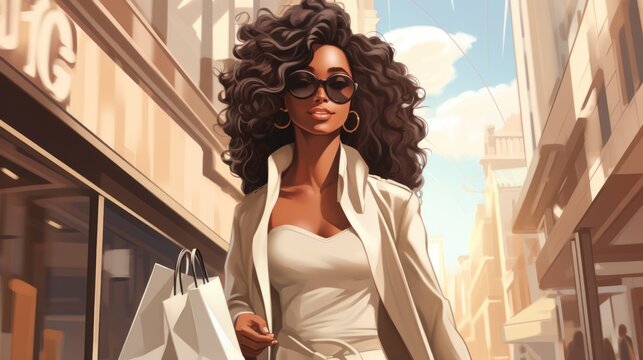 cartoon black women