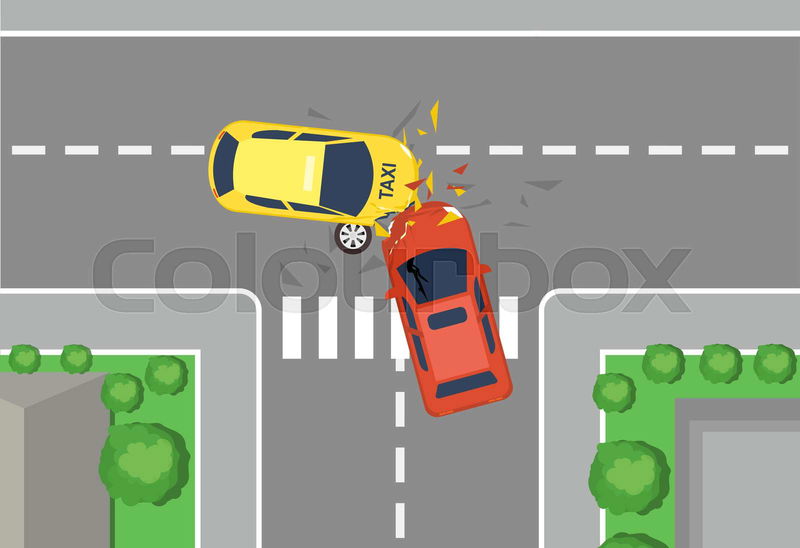 cartoon car accident pictures