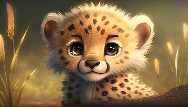 cartoon cheetah pictures