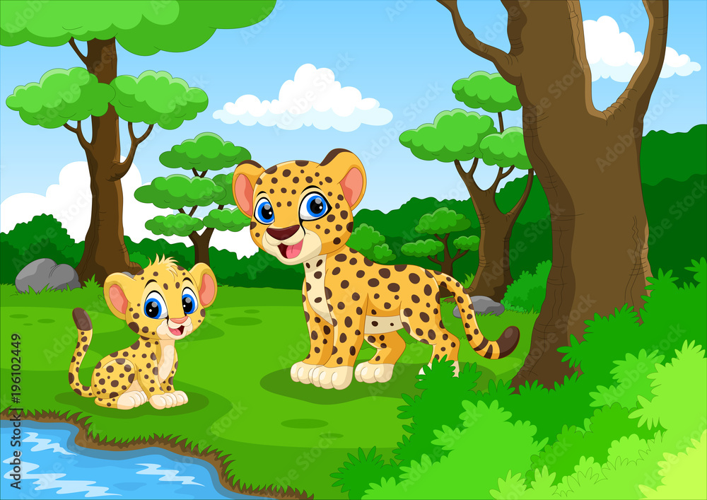 cartoon cheetah pictures