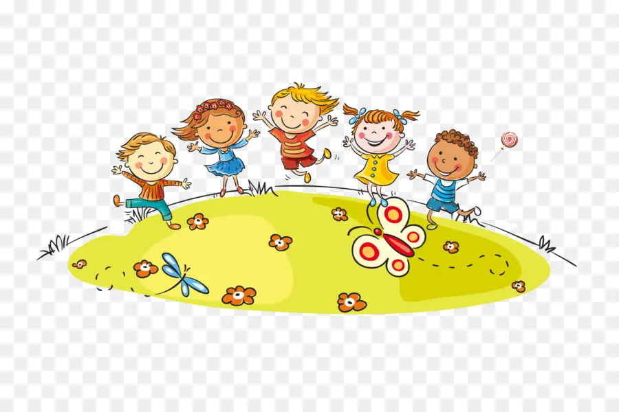 Children - Children Playing Outdoors Illustration - CleanPNG / KissPNG