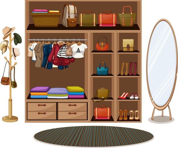 cartoon closet cliparts