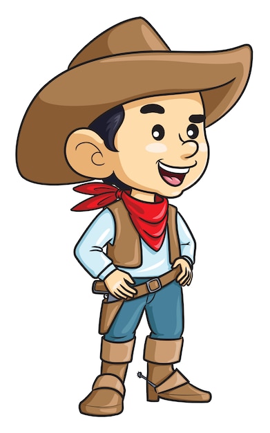 cartoon cowboy images