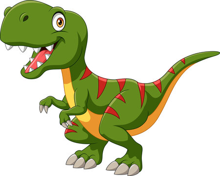 cartoon dinosaur