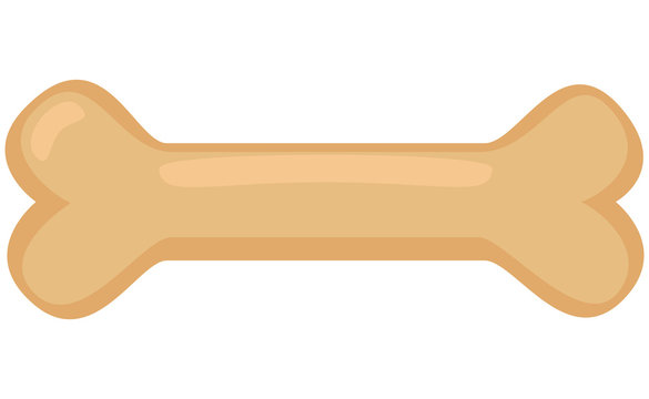 cartoon dog bone