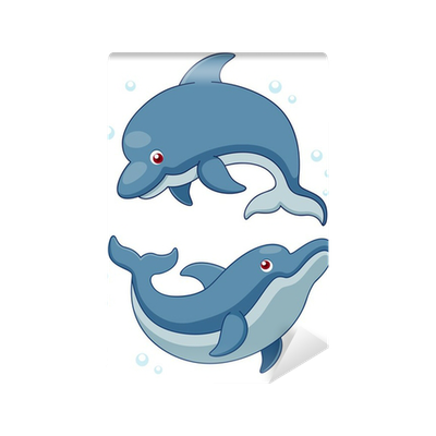 Cartoon Dolphin in Ocean | Stable Diffusion Online