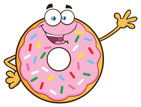 cartoon donut cliparts