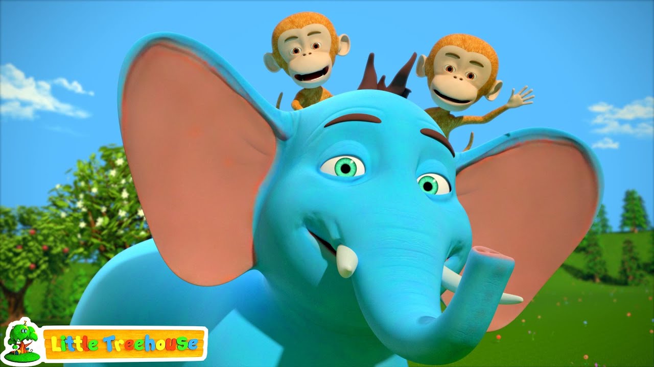 Happy Elephant + More Nursery Rhymes &amp; Cartoon Videos for Babies