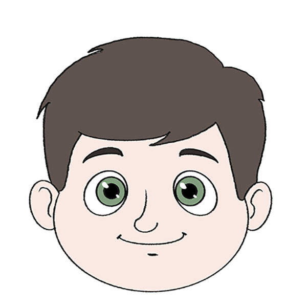 How to Draw a Cartoon Face - Easy Drawing Tutorial For Kids
