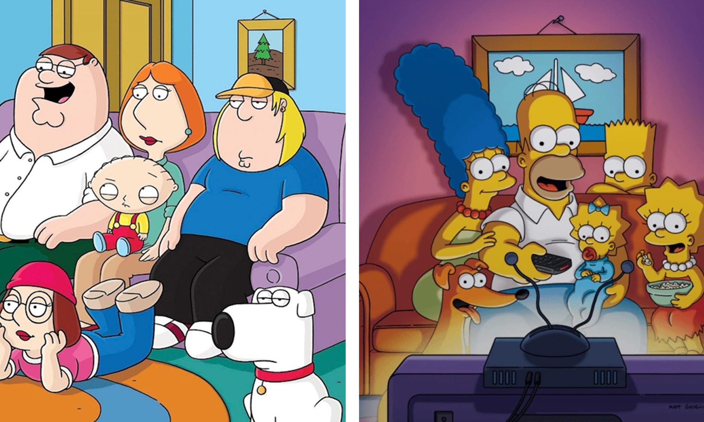 cartoon family pictures