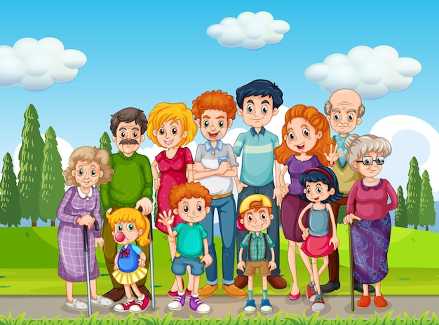 Cartoon Family Bilder - Kostenloser Download auf clipart library