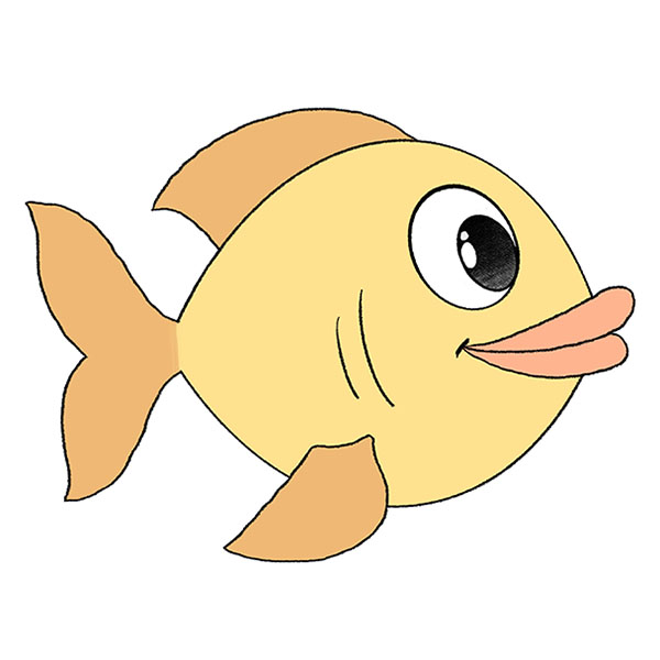 cartoon fish
