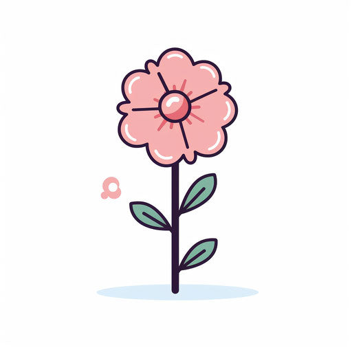 cartoon flower cliparts