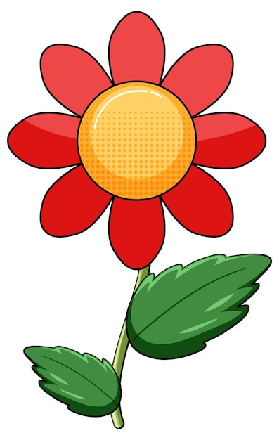 cartoon flower cliparts