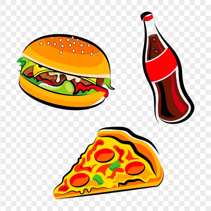 cartoon food clipart