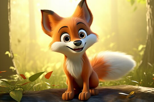 Red Fox Cartoon Images – Browse 72,074 Stock Photos, Vectors, and ...
