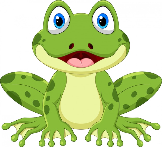 cartoon frogs