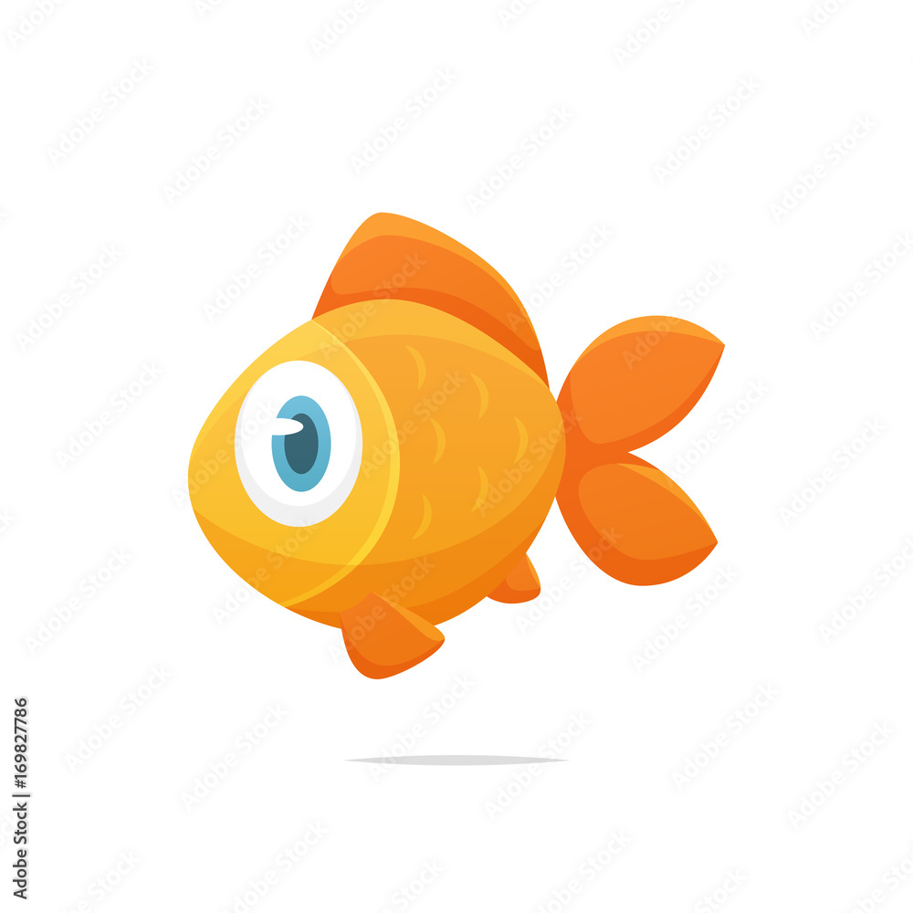 cartoon goldfishs