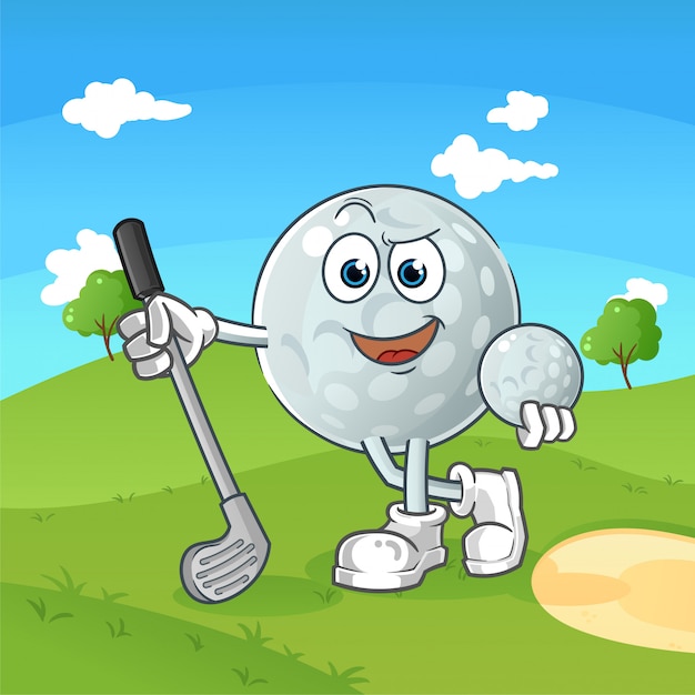 cartoon golf pictures