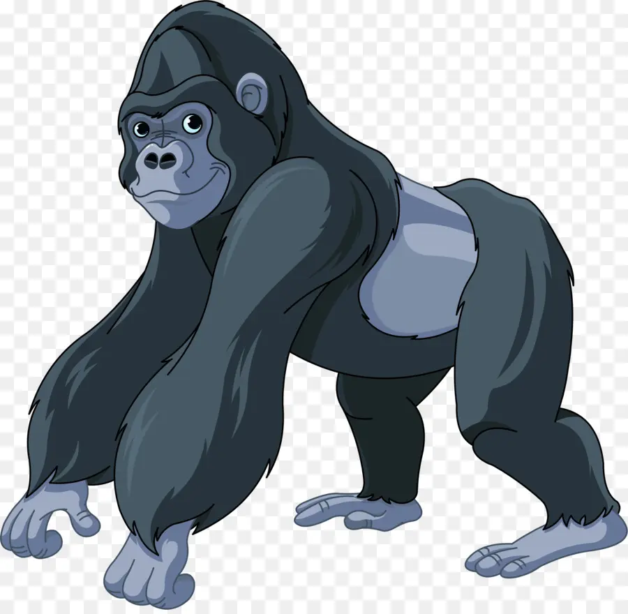 cartoon gorilla clipart