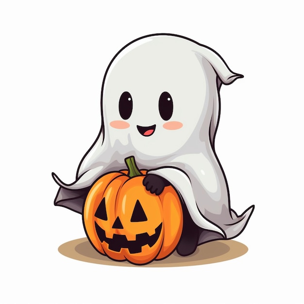 Halloween-Cartoon-Stil, Kürbismonster, Halloween-Kürbis, gruseliger  Kürbis-Aufkleber, Kunstdrucke und mehr | Sticker