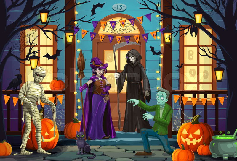 cartoon halloween pictures