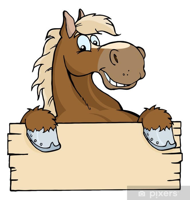 cartoon horse