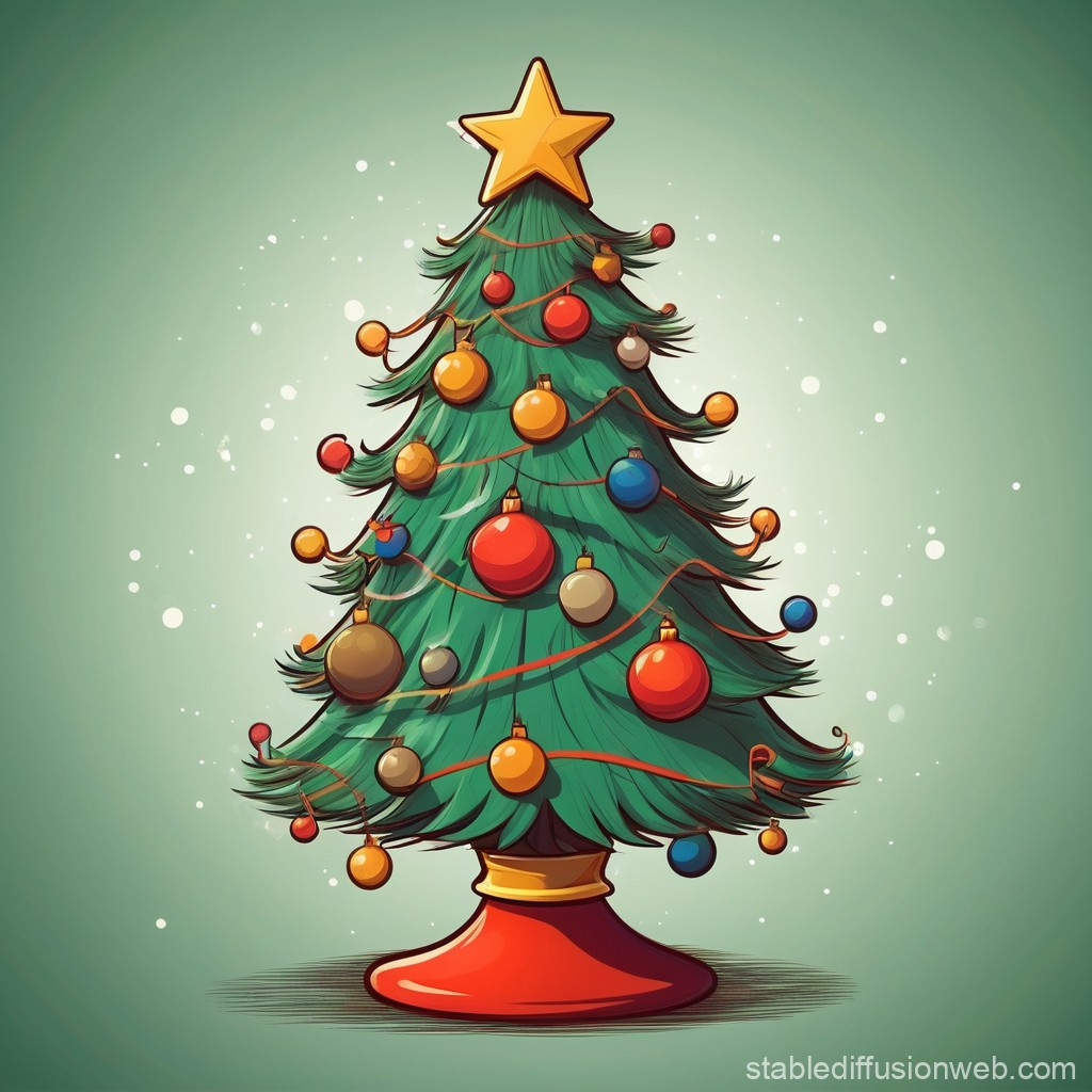 cartoon images of christmas