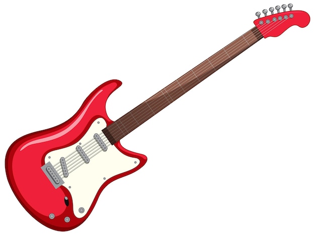 cartoon images of guitars