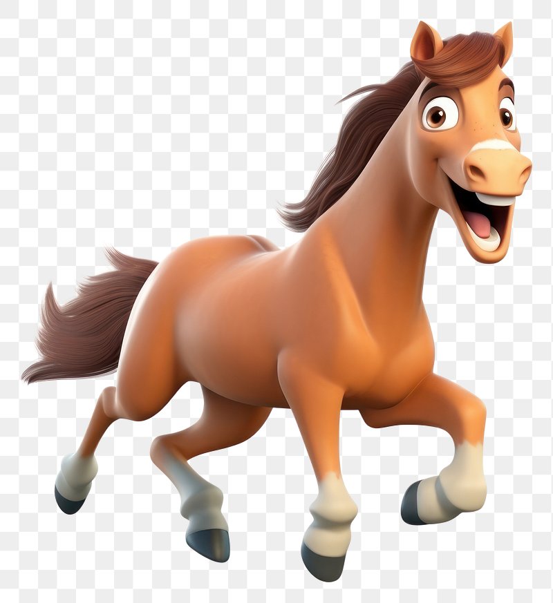cartoon images of horse