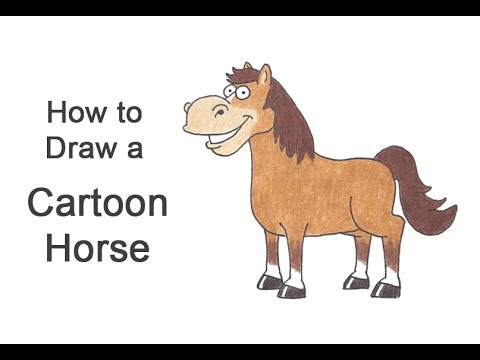cartoon images of horse