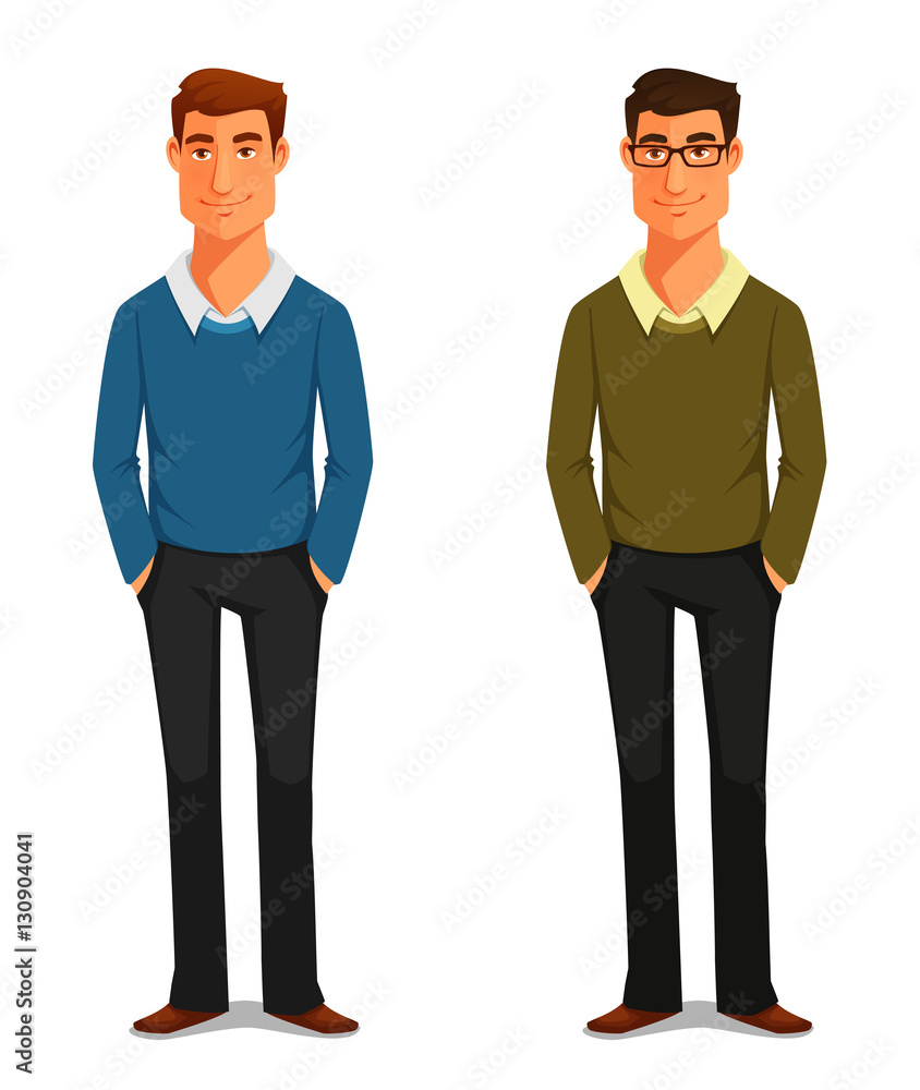 cartoon images of man
