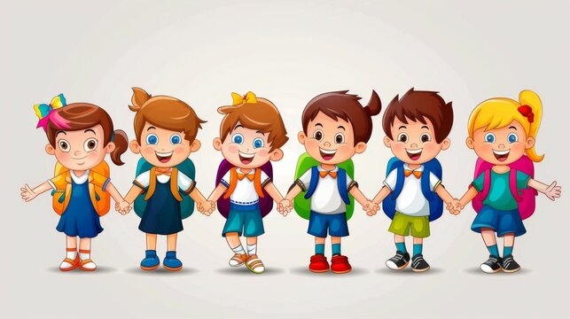 cartoon kids pictures