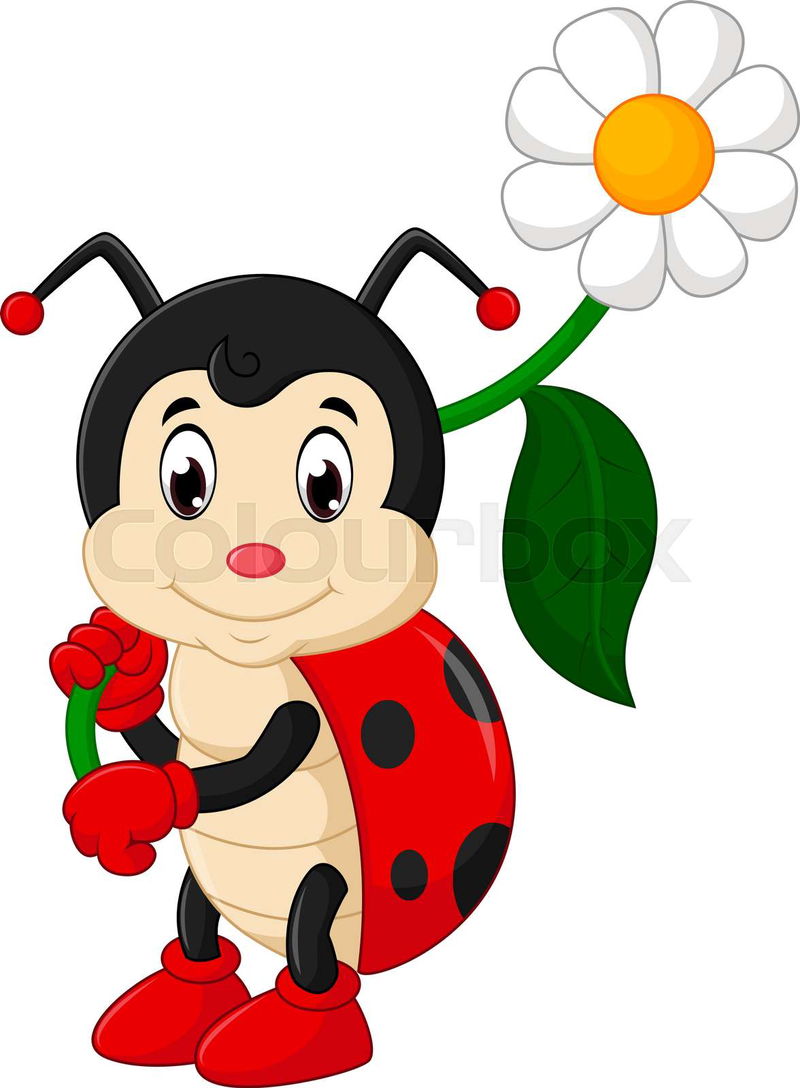 cartoon ladybug clipart