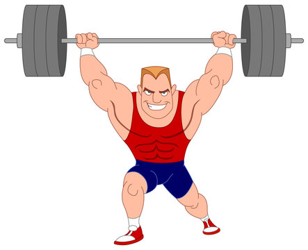 Weightlifter Cartoon Images – Browse 18,169 Stock Photos, Vectors ...