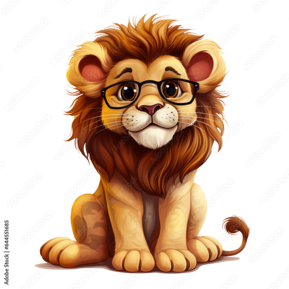cartoon lion pictures