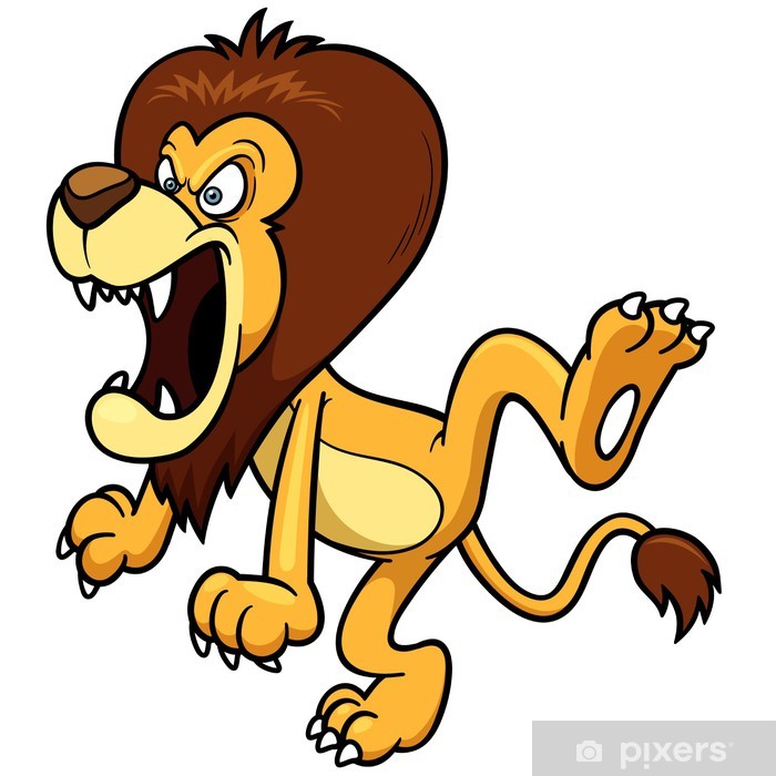 cartoon lion pictures
