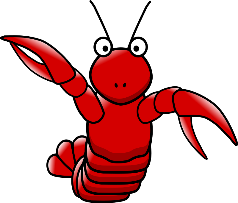 cartoon lobster pictures