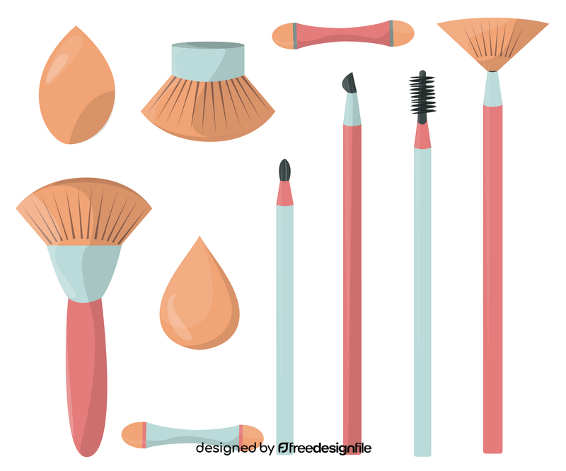 cartoon makeup cliparts 2024