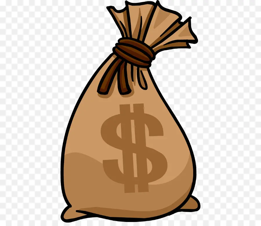 cartoon money bags