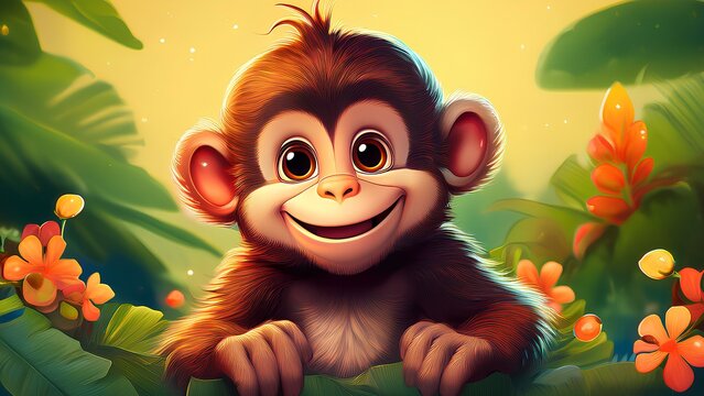 Cute Monkey Images – Browse 406,357 Stock Photos, Vectors, and ...