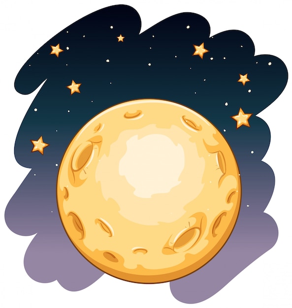 Cartoon Moon Images - Free Download on clipart library