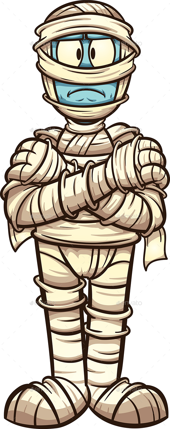 Cartoon Mummy, Vectors | GraphicRiver