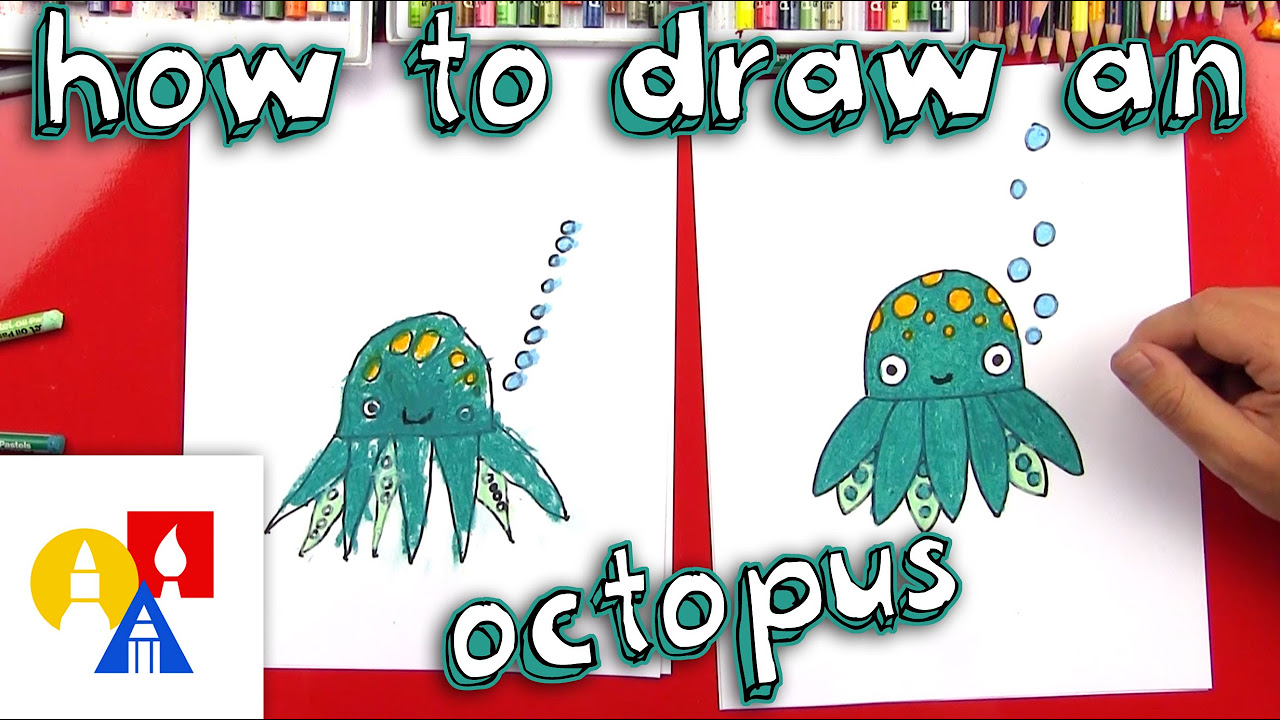 cartoon octopus pictures for kids