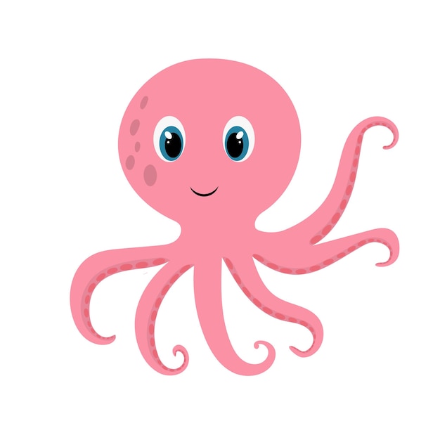 cartoon octopus pictures for kids