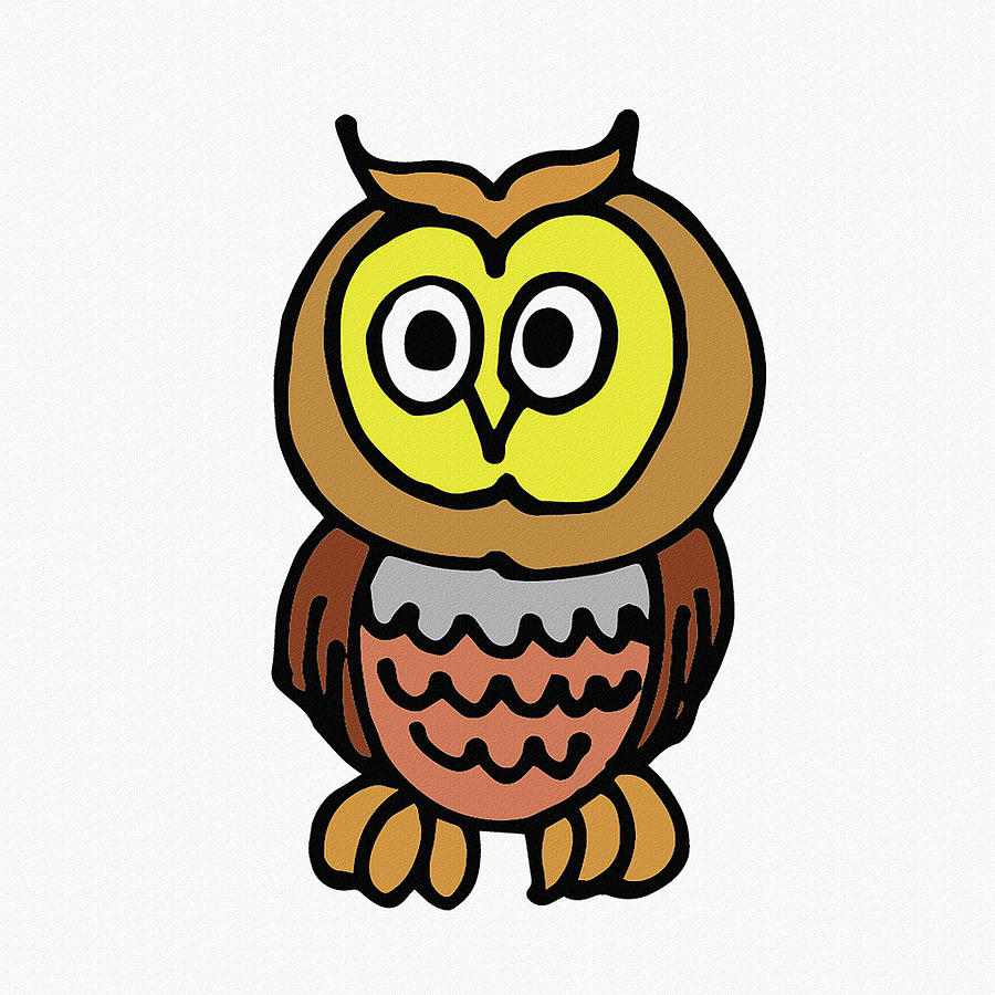 cartoon owl pictures for kids