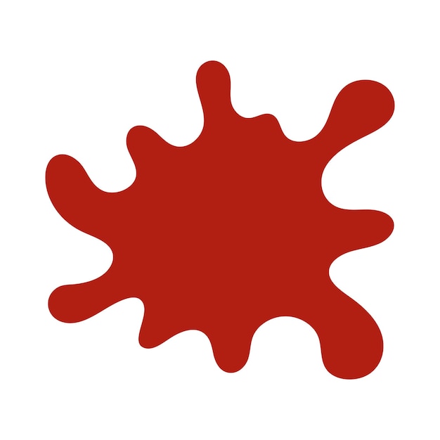 cartoon paint splatter